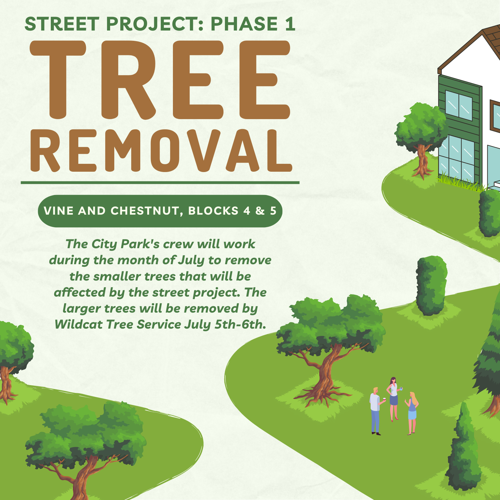 Street Project: Phase 1 Tree Removal - News Image